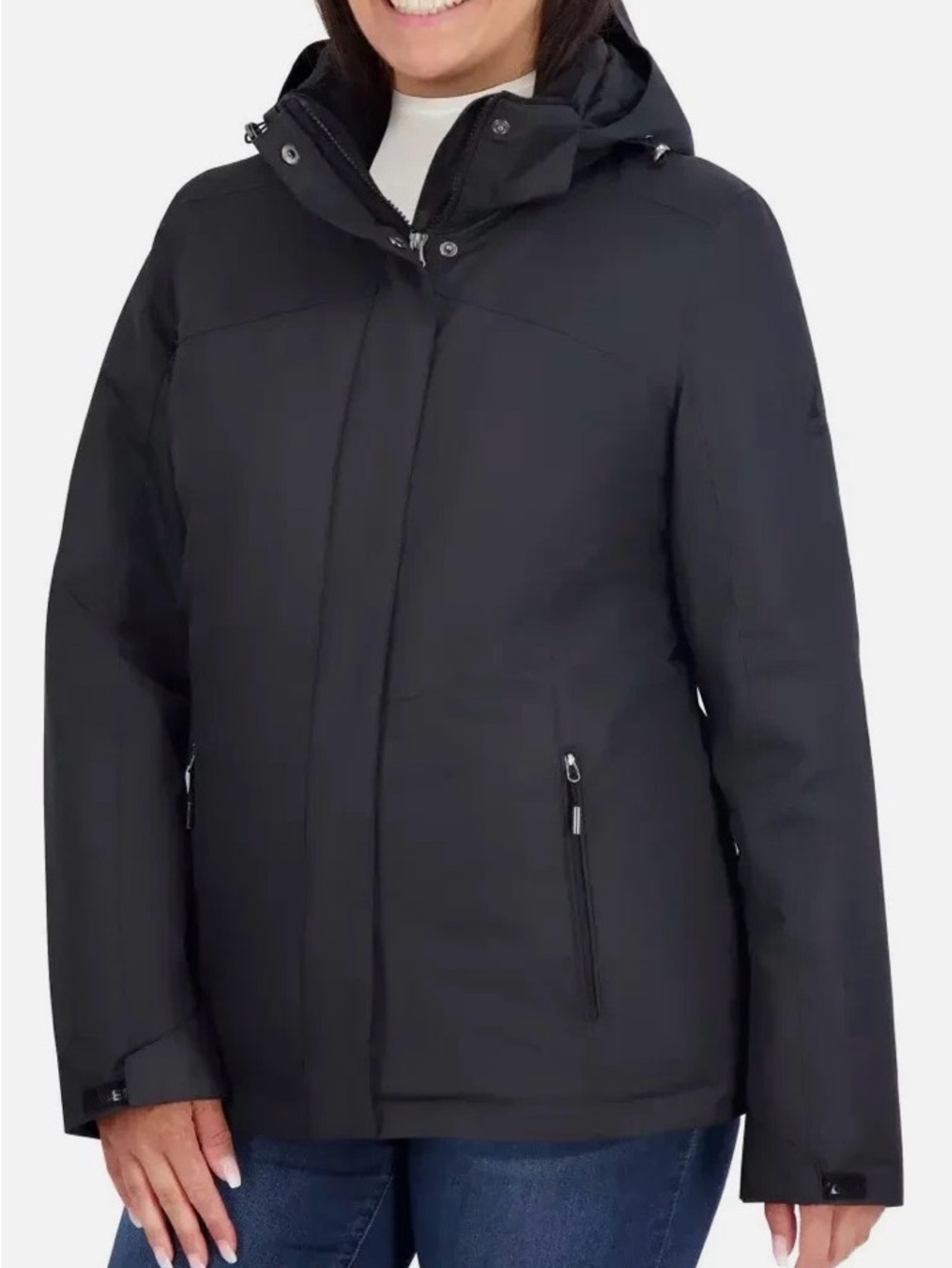 Gerry Weber Black Hooded Puffer Jacket